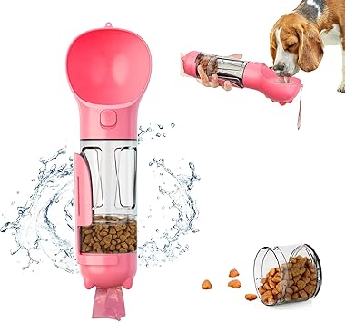Amazon 犬 水飲み器 犬 散歩 水 犬 みずのみ器 うんちシャベルとゴミ袋付き 犬 水飲み にとって 猫のウサギのウォーキング ハイキング 旅行用 N A 水入れ ウォーターボトル 通販