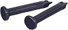 The Hillman Group 42058 Fluted Masonry Nails, Black