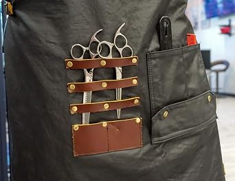 ApronMen - Leather and Canvas Adjustable Work Apron for Men