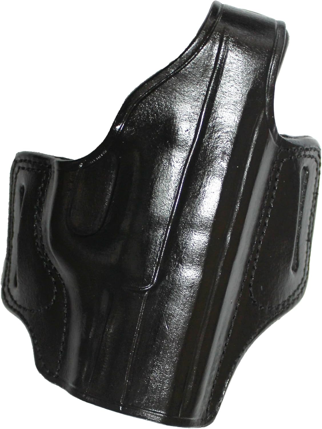 YT HOBBY Handmade Leather OWB Carry Two Slot Thumb Break Gun Holster for FN 509