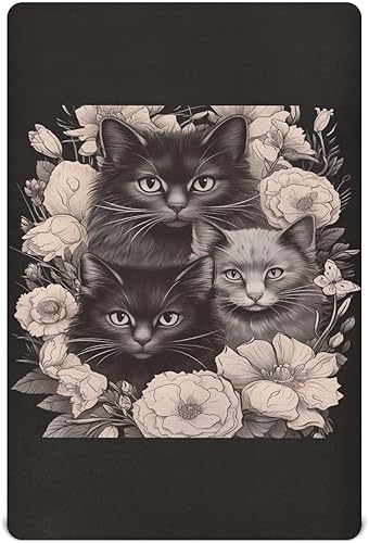 Fitted Crib Sheets Cats Flowers Baby Crib Sheets for Boy & Girl Toddler Mattress Sheets 21216489