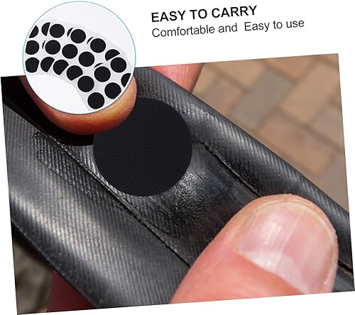 Miniatura 9 de FAVOMOTO Parche para neumáticos de bicicleta, 60 piezas, parches de tubo interior, parches de tubo, parche pre-pegado, parches de goma para