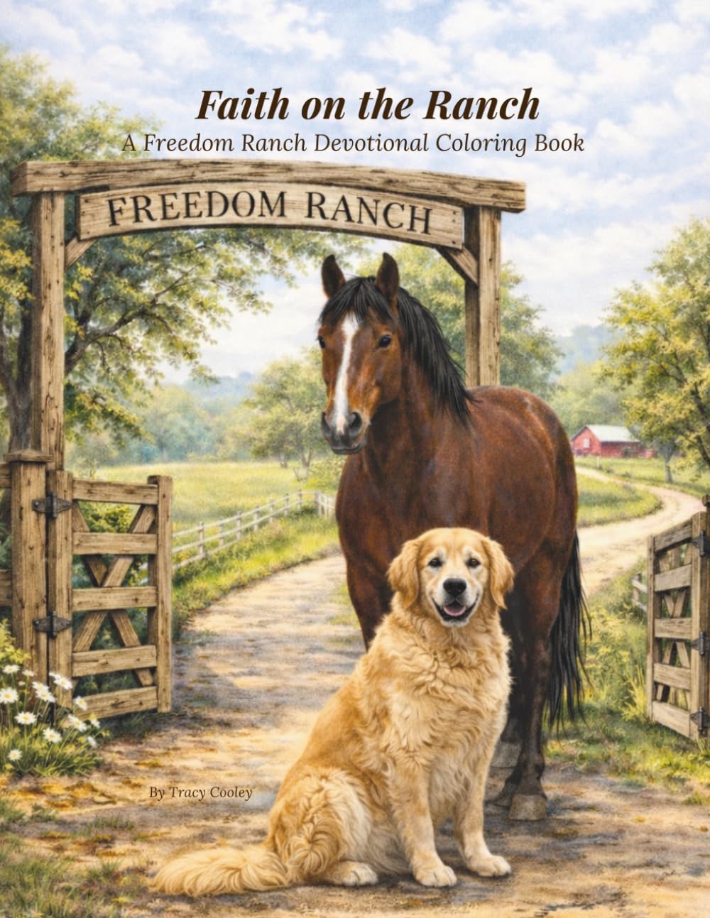Faith on the Ranch: A Freedom Ranch Devotional Coloring Book