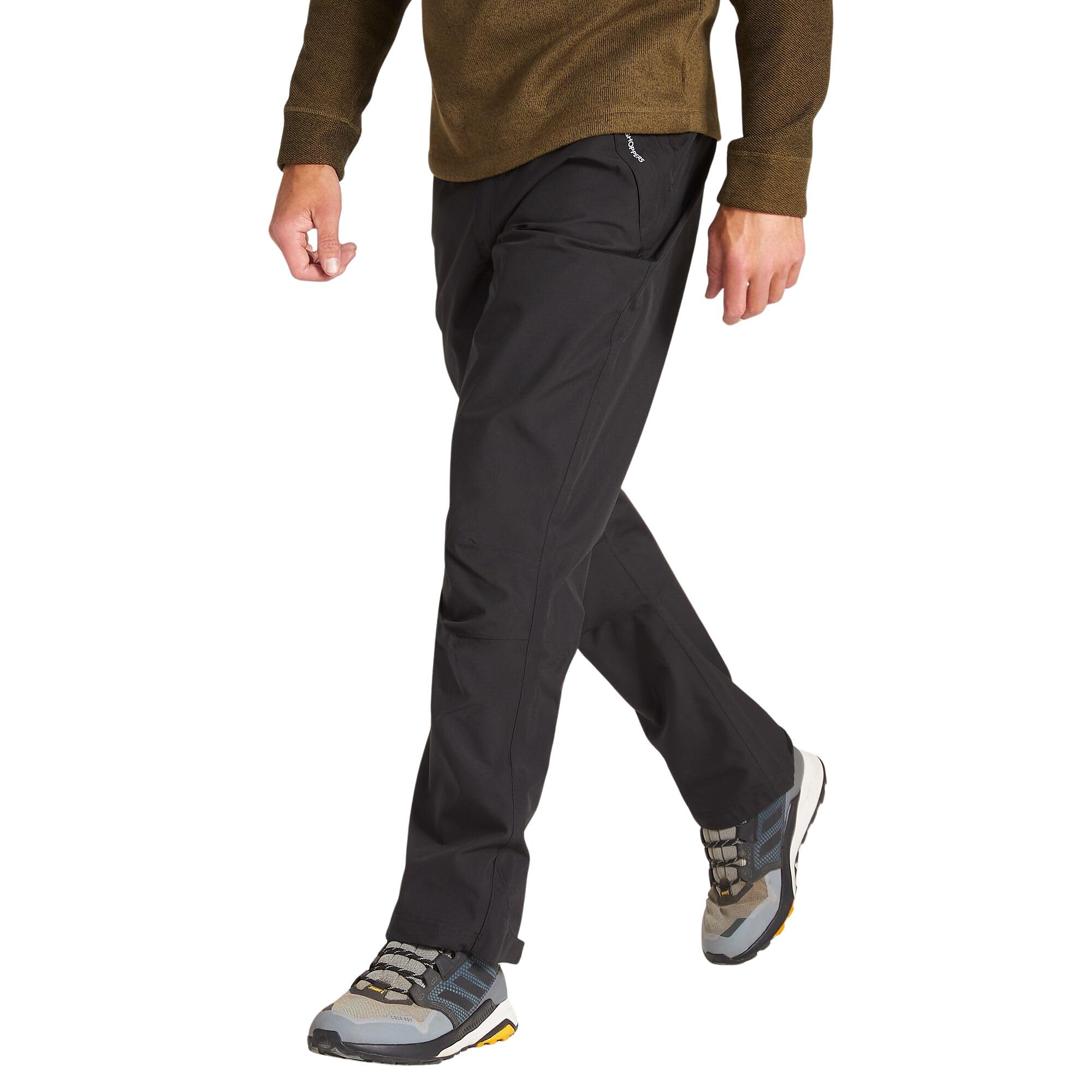 Craghoppers Stefan Waterproof Trousers Black