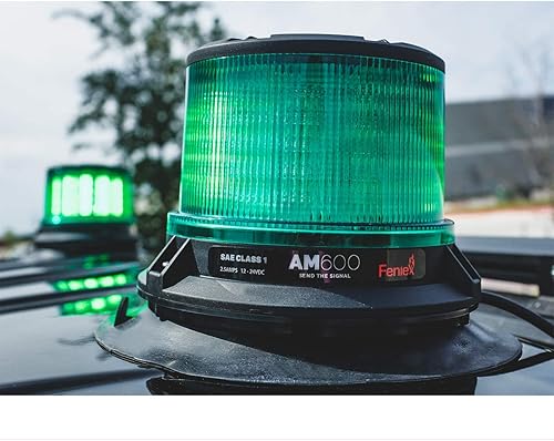 Miniatura 6 de Feniex AM600 - Baliza LED de alta intensidad, SAE Clase 1 (verde)