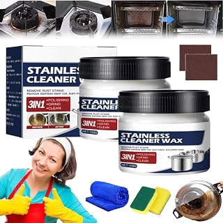 Circularcite - Magical Nano-Technology Stainless Steel Cleaning Paste, Circularcite Multipurpose Cleaning Paste, Stainless Steel Clean Wax, Stainless Steel Cleaning Paste (2pcs)
