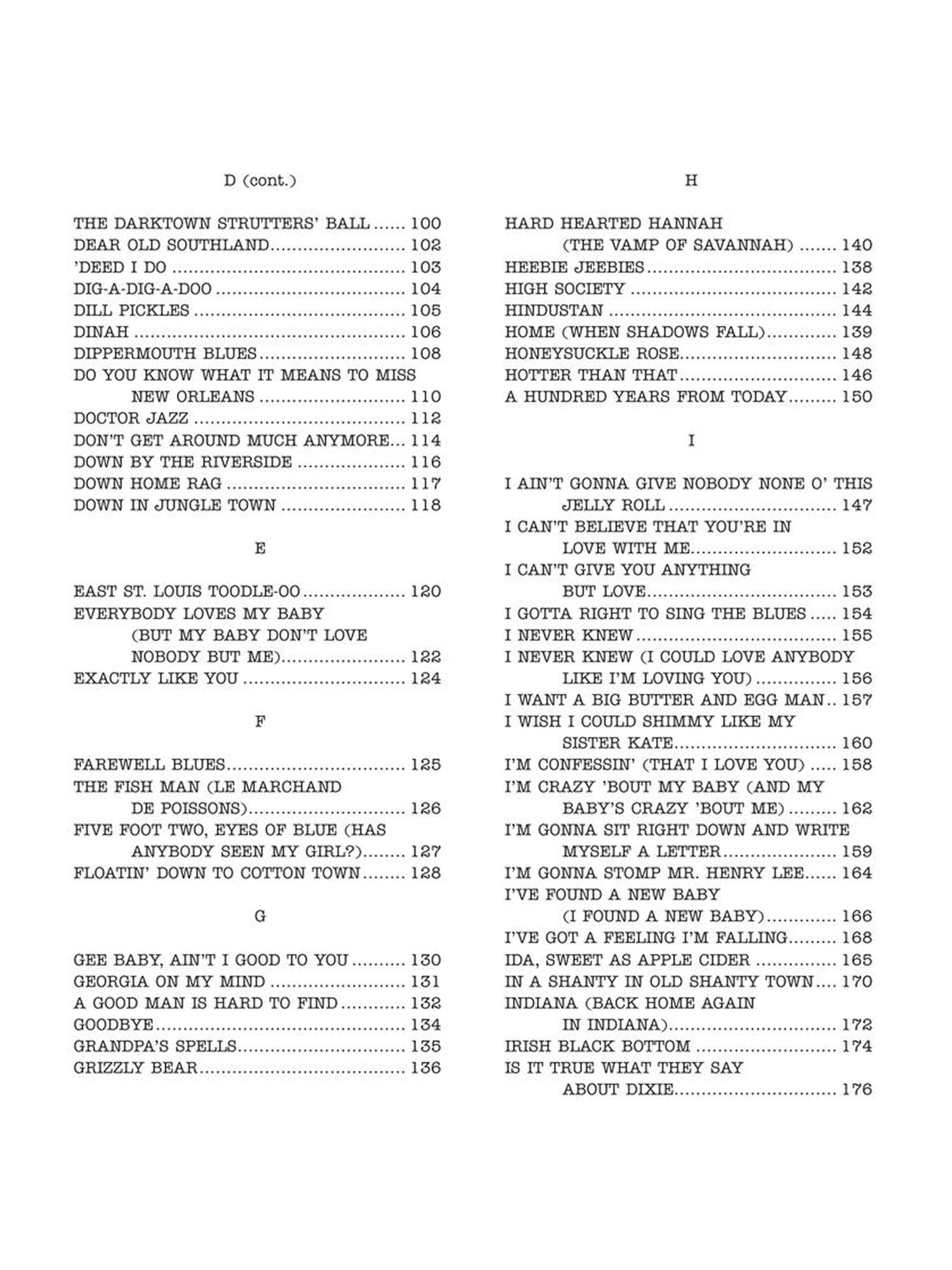 The Real Dixieland Book: Eb Instruments