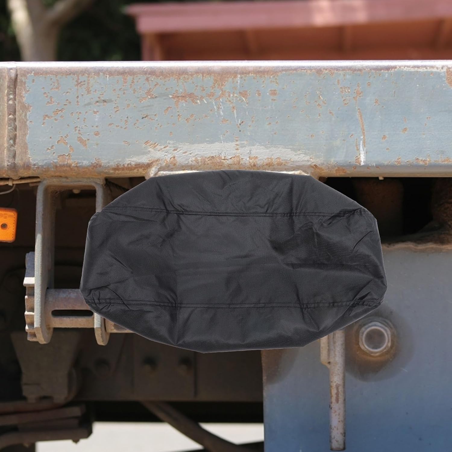 Motor Operated Winch Cover UV Protection Black 600d Oxford Fabric