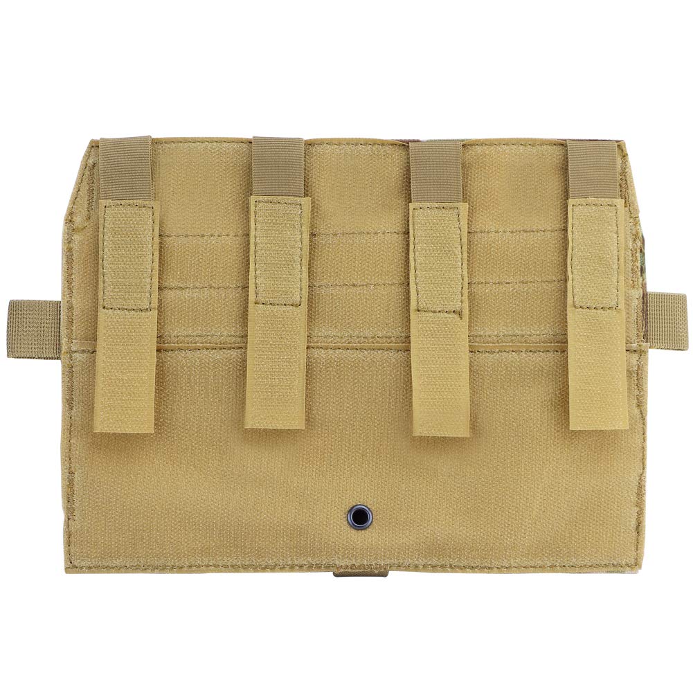 Airsoft taktyczna kamizelka taktyczna z potrójną torbą na ładowarkę, 5,56 M4, panel MOLLE do kamizelki AVS JPC Airsoft, akcesoria myśliwskie, Wielobarwna, rozmiar uniwersalny