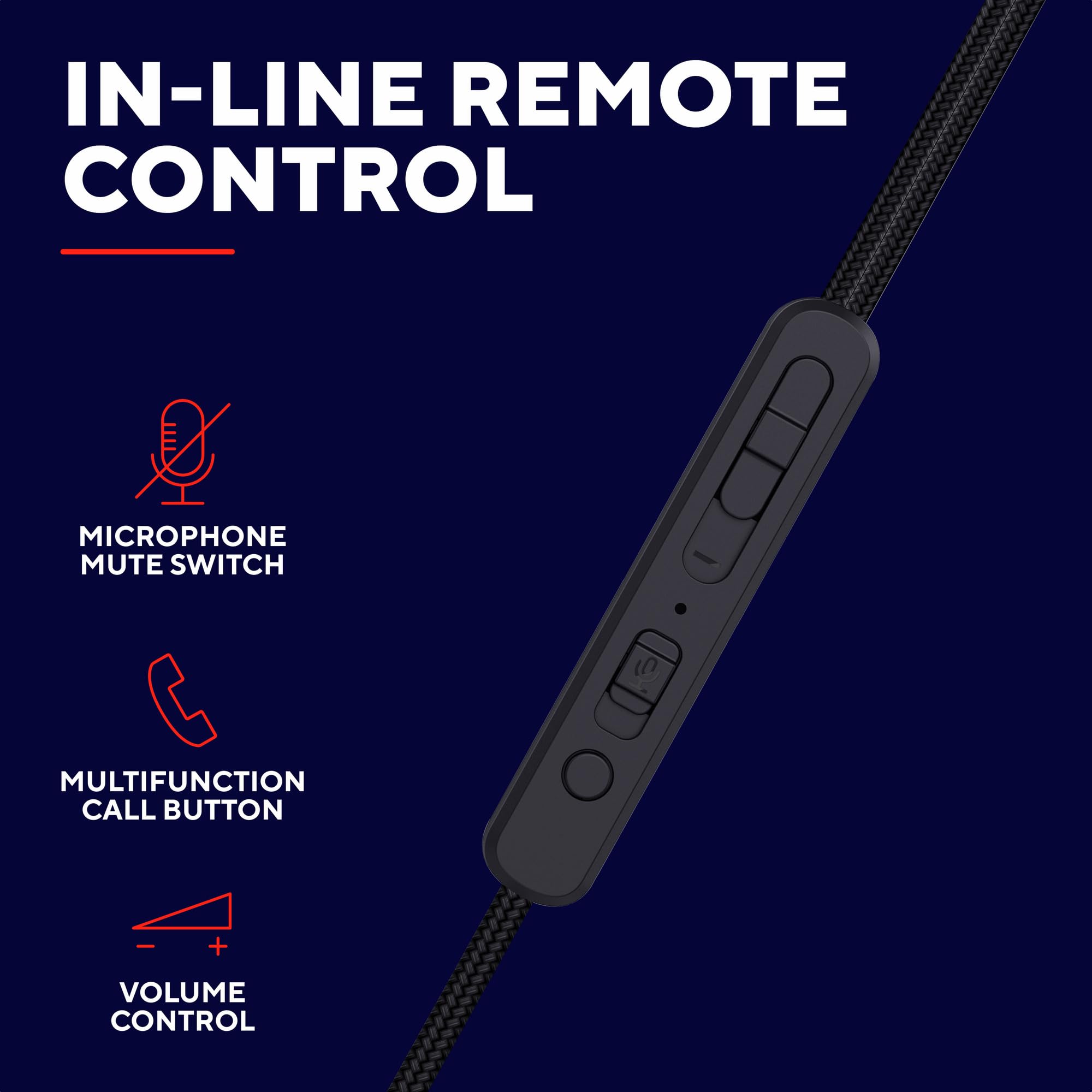 Trust GXT 406 Pine In Ear Kopfhörer mit Kabel Nintendo Switch PS5 PS4 Xbox Tablet PC, 3.5mm Gaming Ohrhörer mit Mikrofon, Inline Steuerung, Kabelgebundene Earbuds mit Hartschalenetui, Schwarz