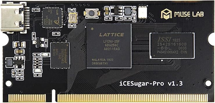 iCESugar-Pro FPGA Development-Board Lattice ECP5 FPGA RISC-V Linux SODIMM Module (FPGA and Ext board)