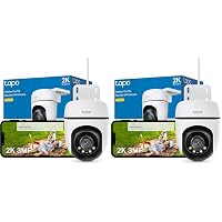 Tapo C510W Telecamera WiFi da esterno 2K 3MP, visione a 360°