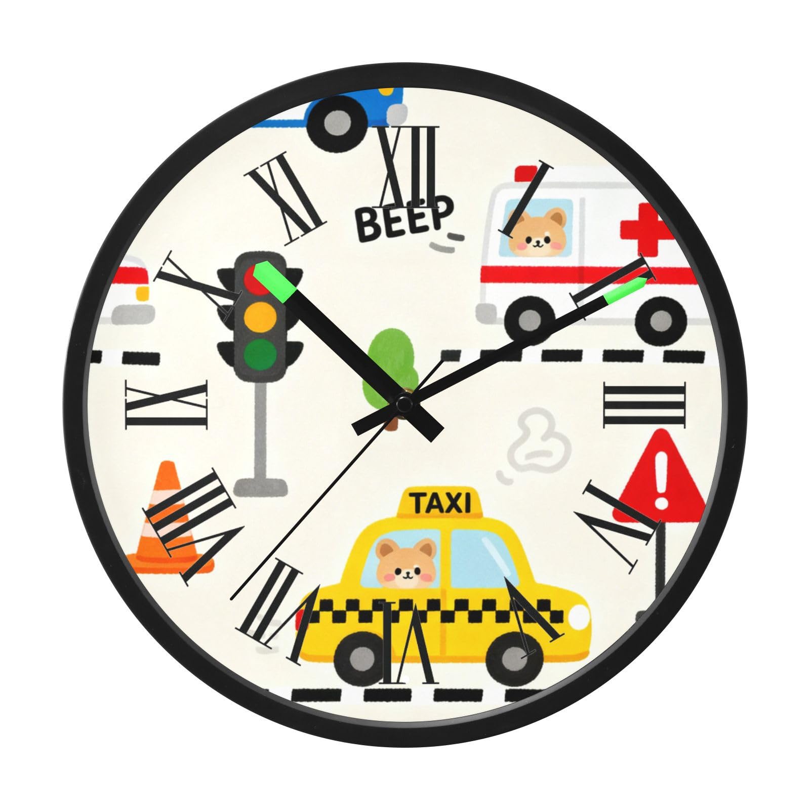 Horloge lumineuse silencieuse vocale pour en finir avec le tic-tac nocturne