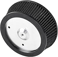 Vista 1 de Big Sucker Stage 1 Air Black Elemento de filtro para Harley Dyna 1999-2017, Softail 2000-2015 y Touring 1999-2007 (excepto Touring/Trike 2008-2016)