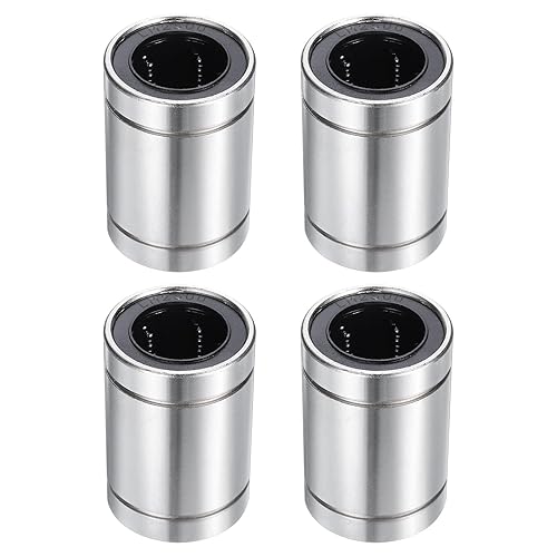 Vista 9 de uxcell LM8UU Rodamientos de bolas lineales 0.315 in Diámetro 0.591 in OD 0.945 in Longitud para máquina CNC Impresora 3D 4pcs