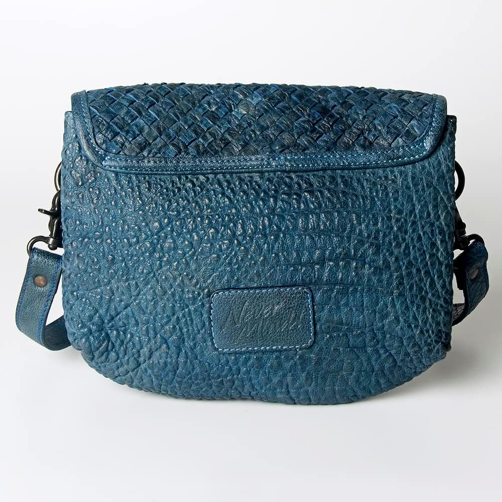 Never Mind Nmbgz107A Envelope Vintage Handmade Genuine Cowhide Leather Women Bag Western Handbag Purse