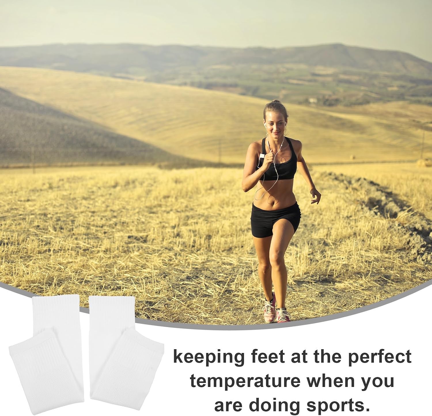 BESPORTBLE Breathable Calf Sleeves for Men with Strong Sweat Absorption and Thermal Pu Material, Stylish Leg Warmers for Sports and Running, for Soccer Party Decor and Outdoor Workouts