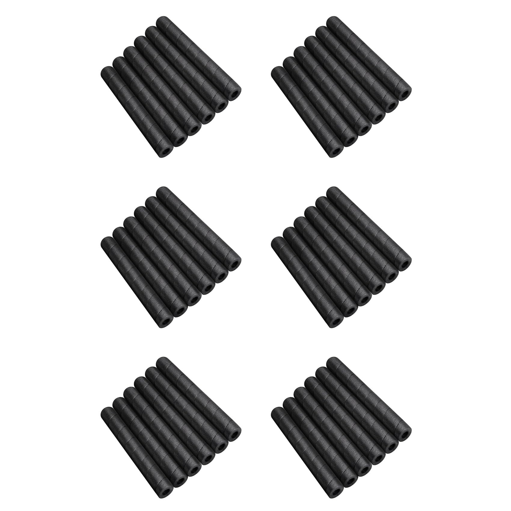 36 Pcs Pipe Insulation Foam Tube -Foam Pipe Covers -Soft Foam Tubing Insulation Wrap Spiral Basement Pole Cover