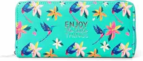 Portafoglio Donna Legami - 12 Tasche Carte, 2 Tasche Banconote, Portamonete Con Zip - 20x10 Cm - Foto 12