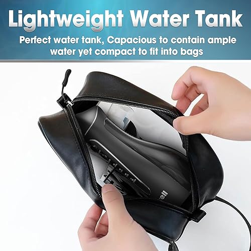 Miniatura 7 de Nicwell - Irrigador dental inalámbrico 4 modos de funcionamiento portátil recargable y con potente batería de larga duración de impermeabilidad IPX7