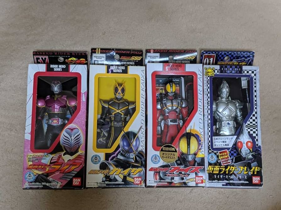 ライダーヒーローシリーズＭＸ ＭＯＶＩＥ大戦セット　プレミアムバンダイ限定品 ライダーヒーローシリーズMX MOVIE大戦セット | 仮面