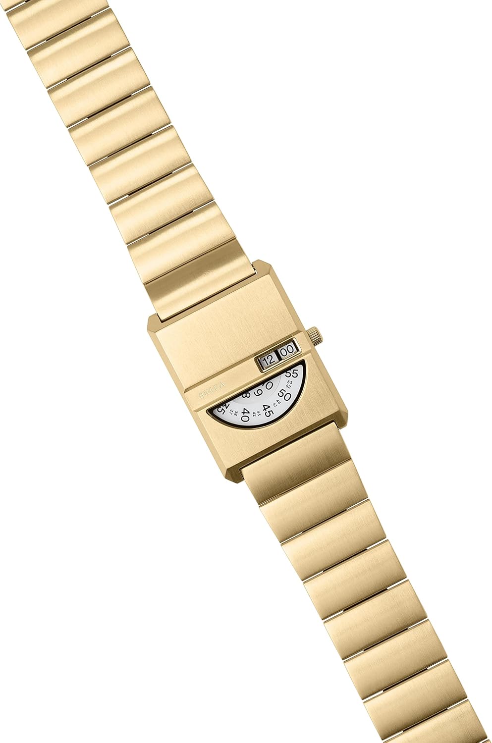 Miniatura 3 de Breda Pulse Tandem, reloj de pulsera de oro y metal, 1.024 in, Oro, Pulso (Tándem)