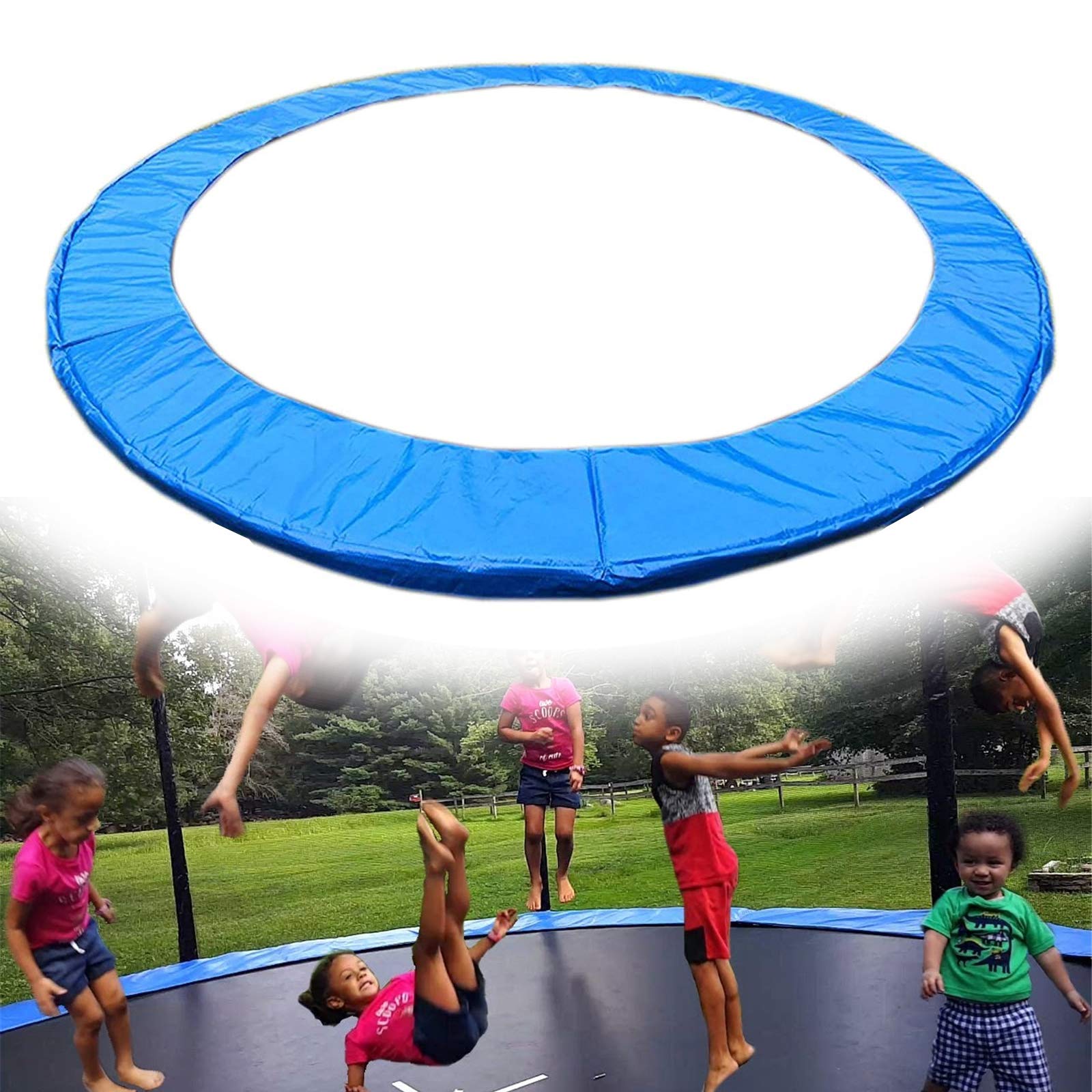 LZQ Trampoline-randafdekking, veerafdekking van PVC PE voor trampoline