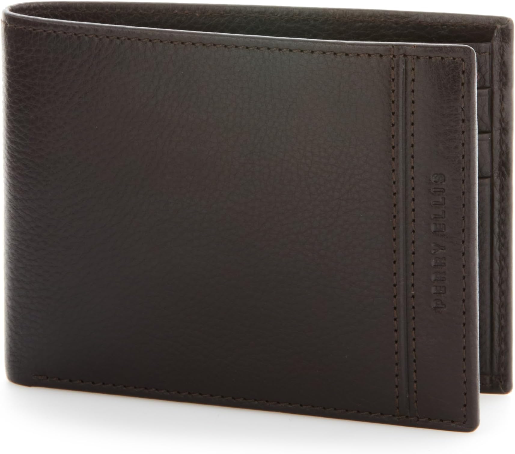Perry Ellis Men's Portfolio Passcase with Removable Id Wallet RFID