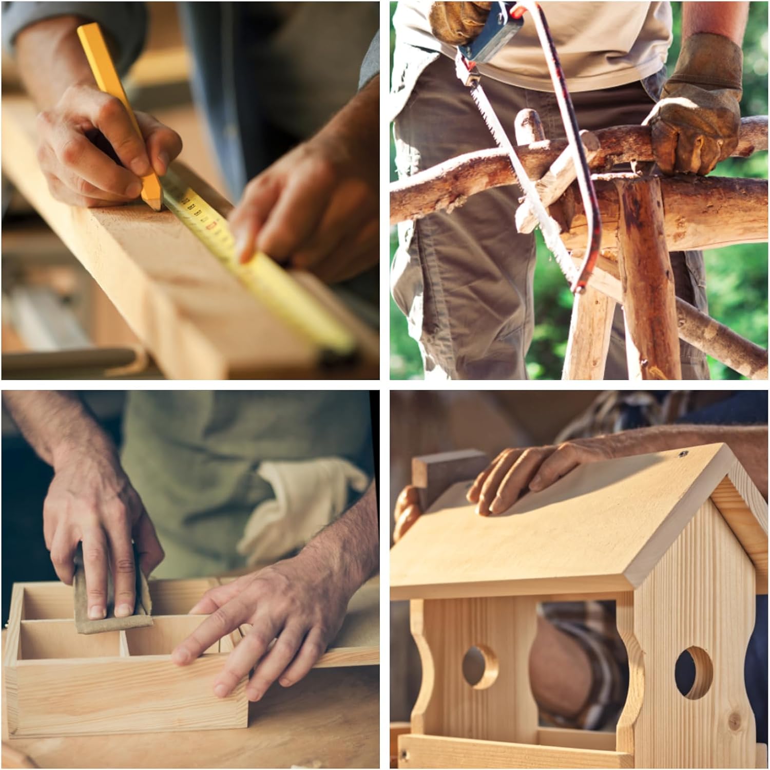 Portable Hard Wood Workbench, 7.87-Inch Embedded Woodworking Vise Smart Vice w/Superior Clamping for Homes Garage, Workshop, Woodworking Studios, and Equipment for Fixing & Processing Wood