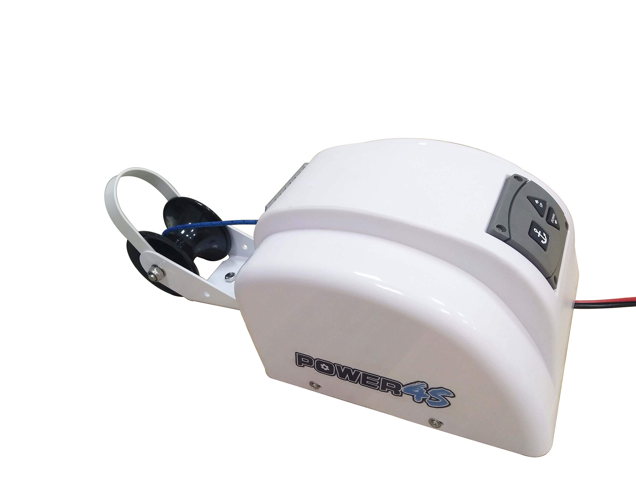 POWER4S 12V Electric AutoDepoly Anchor Winch for 30 lb. Anchor Saltwater Marine Pontoon Boat