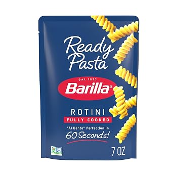 Barilla Ready Pasta, Fully Cooked Rotini Pasta, Non-GMO & Kosher, 7 oz