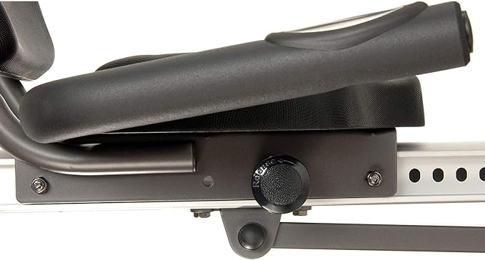 Máquina de remo y bicicleta estática Conversion II negra miniatura 6