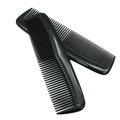 Miniatura 7 de Paquete de 15 peines para el cuidado del cabello, irrompibles (negro)