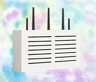 Uter Rack Mount Wireless WiFi Uter Shelf Storage Box Wall Mount Box Cable Uter Storage Box,38X20X8.5Cm