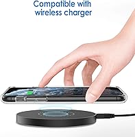 Vista 4 de JETech - Funda para iPhone 11 Pro Max (2019), 6.5 pulgadas, cubierta a prueba de golpes, parte trasera transparente anti-rayones