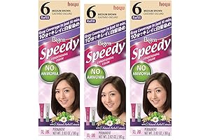 Speedy Conditioning Color Refill: 6 Medium Brown 3 Pack