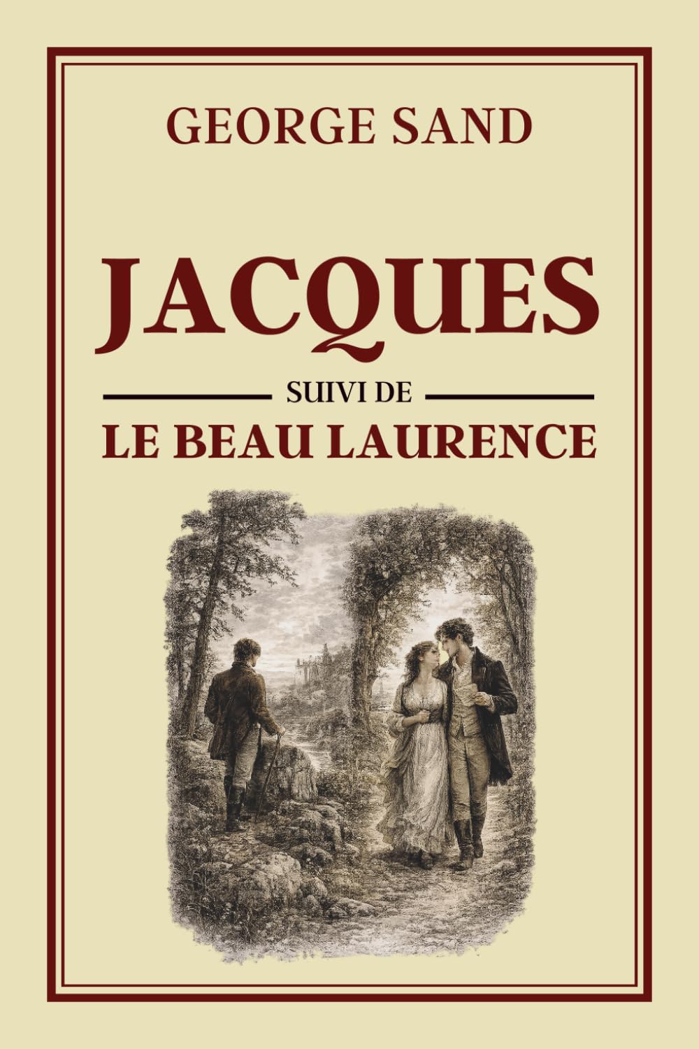 JACQUES suivi de LE BEAU LAURENCE: Collection George Sand – Édition intégrale illustrée