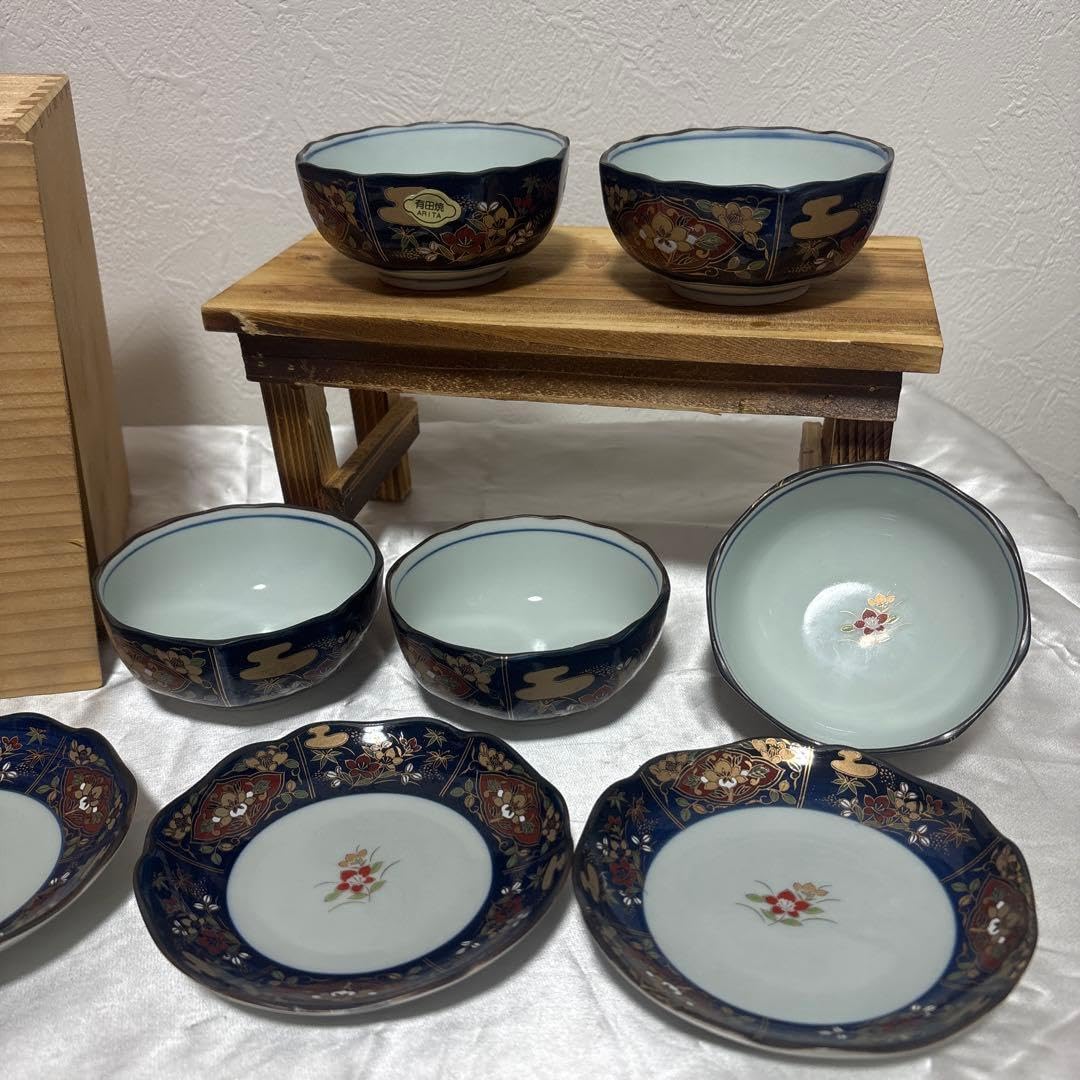 有田焼　珠光作　小鉢と小皿 Amazon.co.jp: 有田焼珠光作小鉢・小皿食器セット : ホーム＆キッチン