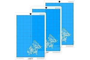 Silhouette Cutting Mats: Precision Cutting and Lasting Quality (8x12 Inch, 3 Pack)