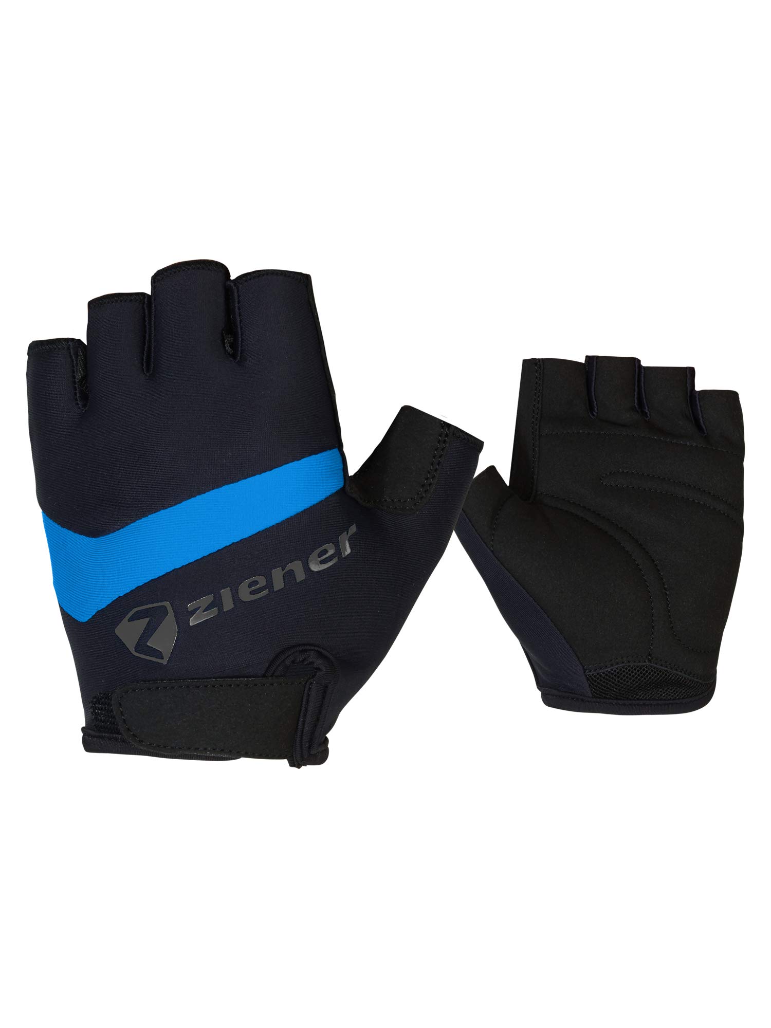 Ziener Adult SMU 20-bike 221 bicycle, mountain bike, cycling gloves, short finger breathable/cushioning, persian blue, 10