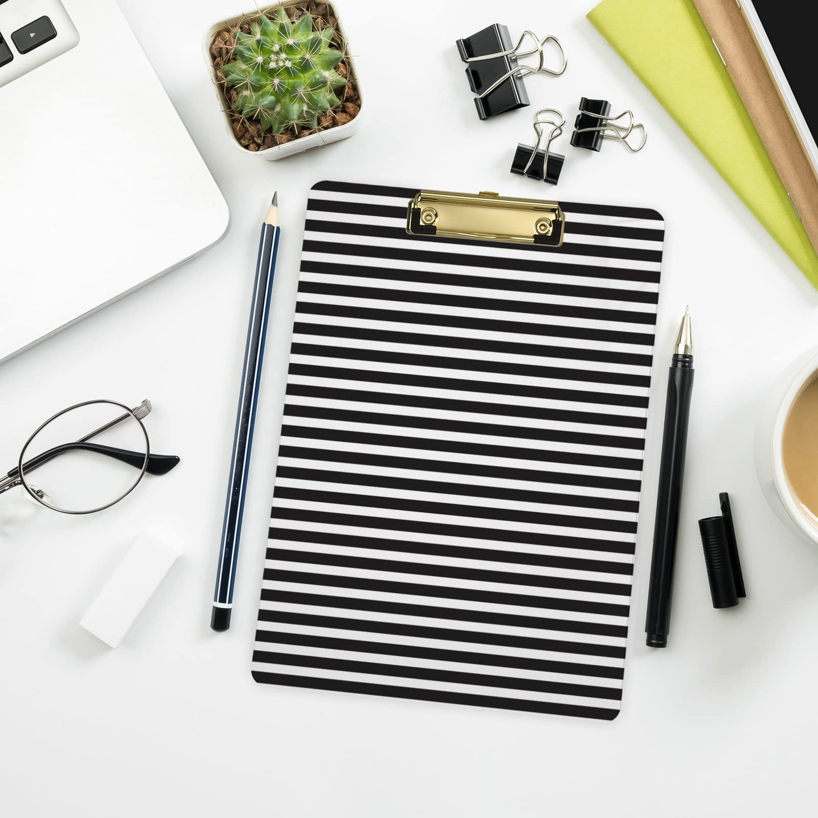 Cute Fashion Acrylic Clipboard – A4 Size Decorative Clip Board For Office, Teacher, Student Gift