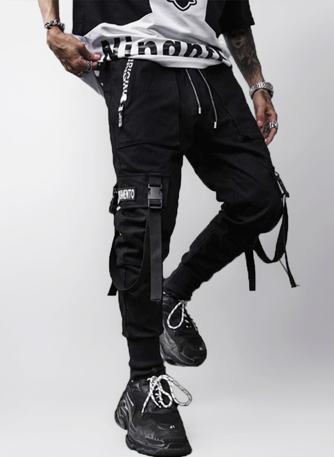 Men's Jogger Pants Harem Pants Streetwear Tactical Track Pants