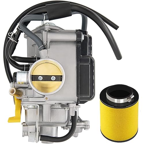 400EX Carburetor，Compatible with Honda Sportrax TRX400EX 2x4 1999-2008 ATV, TRX400X 2x4 2009-2015 TRX 400 Carburetor 400EX Replaces 16100-HN1-A43