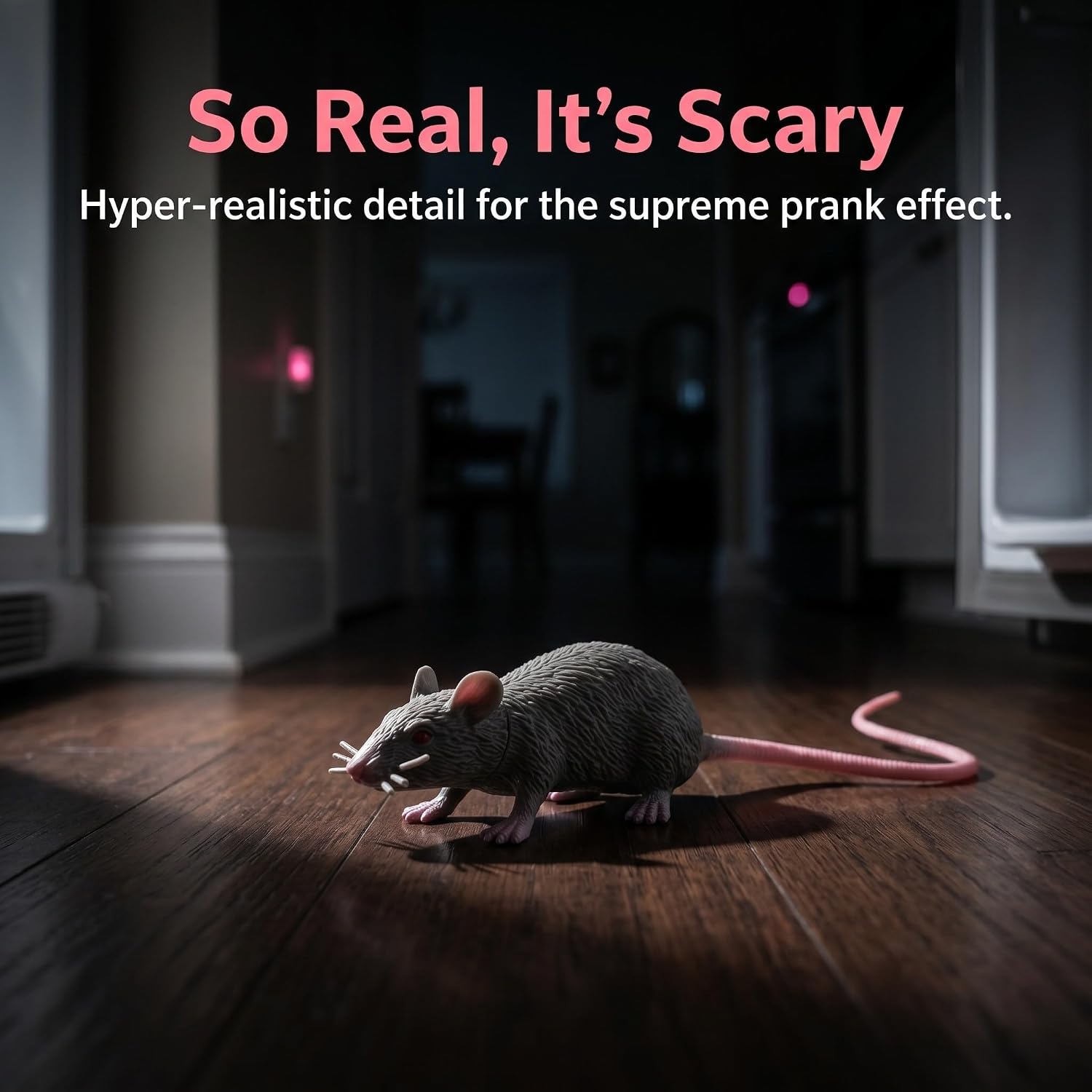 12pcs Mini Realistic Fake Rat And Mouse Figurines Plastic Mice Prank Props image 5