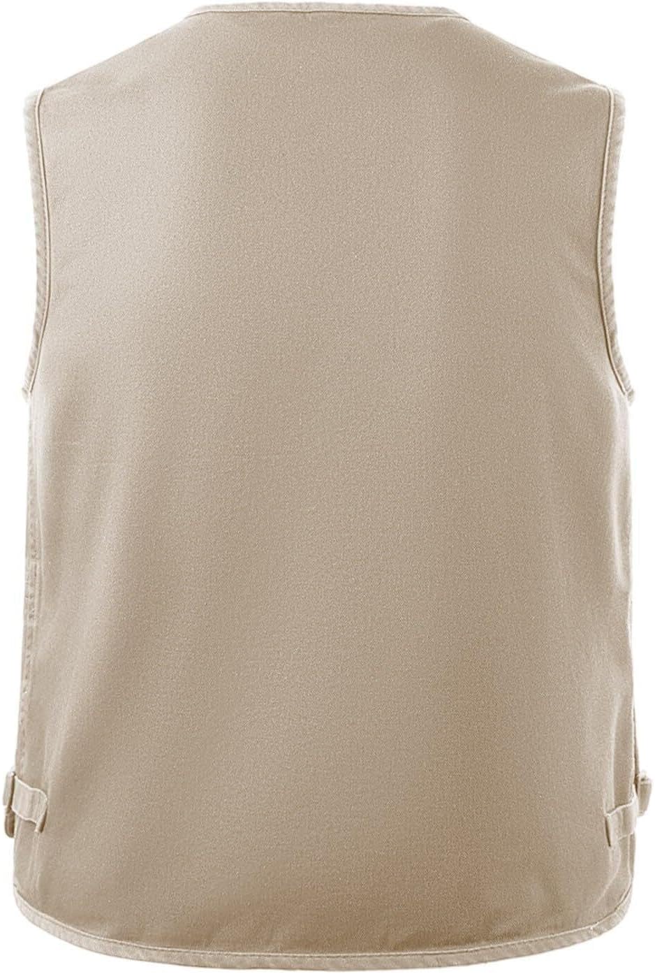 Men's Multi-Pocket Sleeveless Fishing Vest Safari Travel