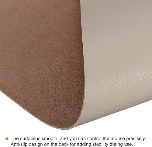 Miniatura 3 de PATIKIL Protector de alfombrilla de escritorio de 28 x 16 pulgadas, antideslizante, impermeable, alfombrilla de mouse para oficina y hogar,