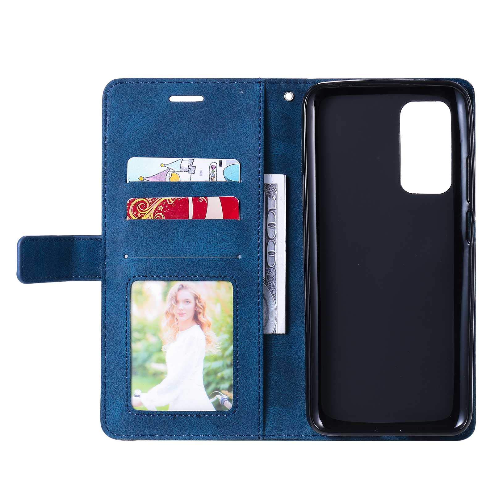 Leder-Hülle Für Xiaomi MI 10T Lite – Flip Case Mit Kartenfächern, Magnetverschluss Und Vollschutz