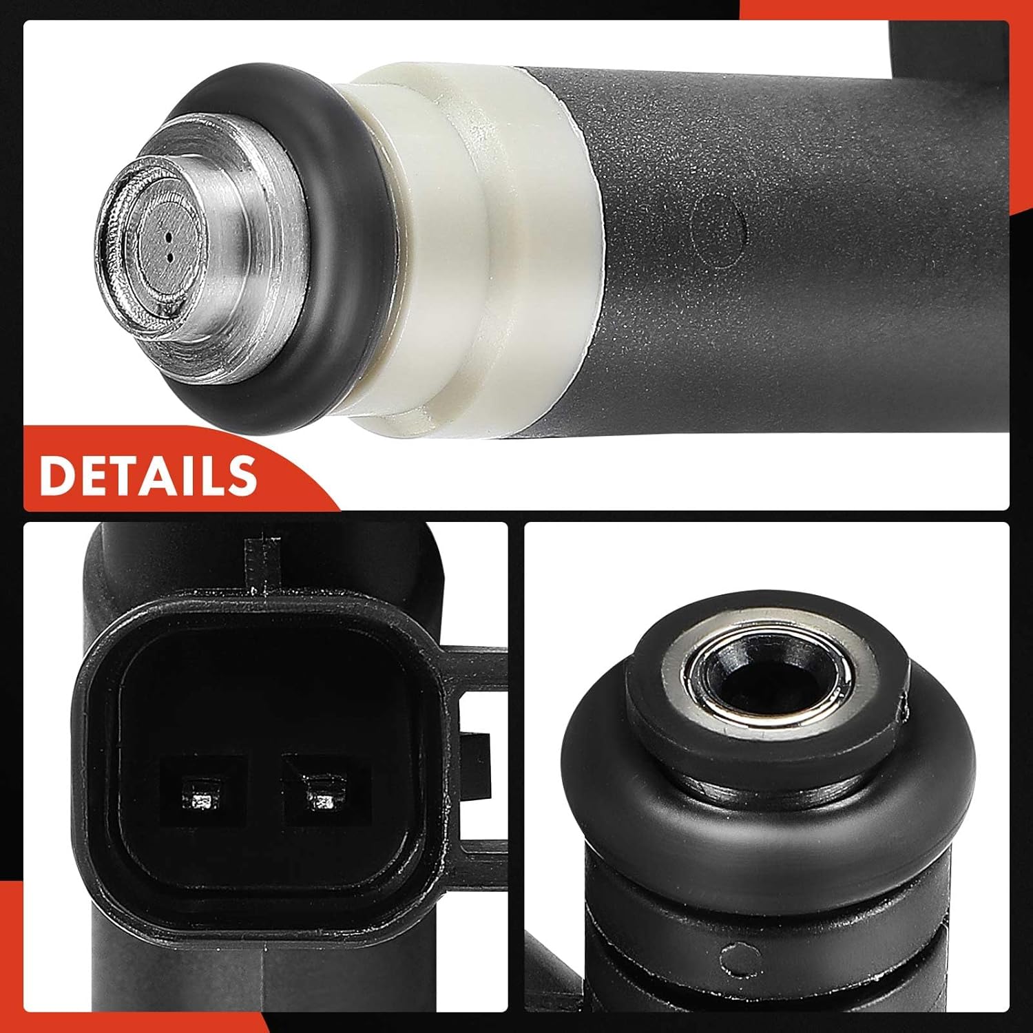 A-Premium Fuel Injectors Set of 8 Compatible with Jeep ZJ Series Grand Cherokee 1999-2000 & Dodge Durango 2000, Dakota 2000, 4.7L