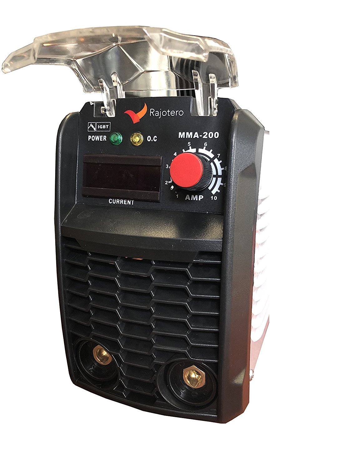 Soldador Inverter Profesional MMA-200 DC Con Tecnología IGBT (200 Gris)