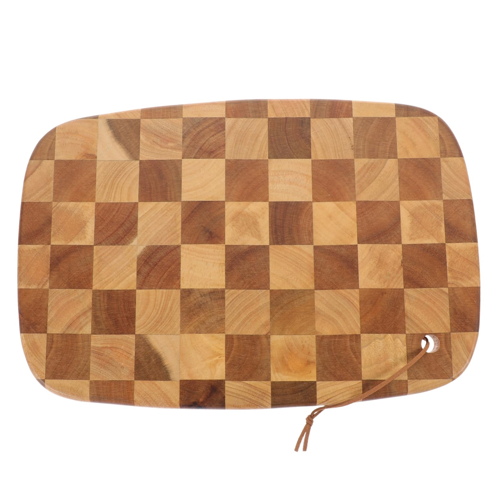 Mikinona Tabla de Cortar de Madera de Doble Cara para Cocina 1 Pieza
